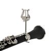 Clarinet Sheet Music Clip Lyre Music Stand Music Book Clip Marching Band Music Holder Iron Clamp for Beginner