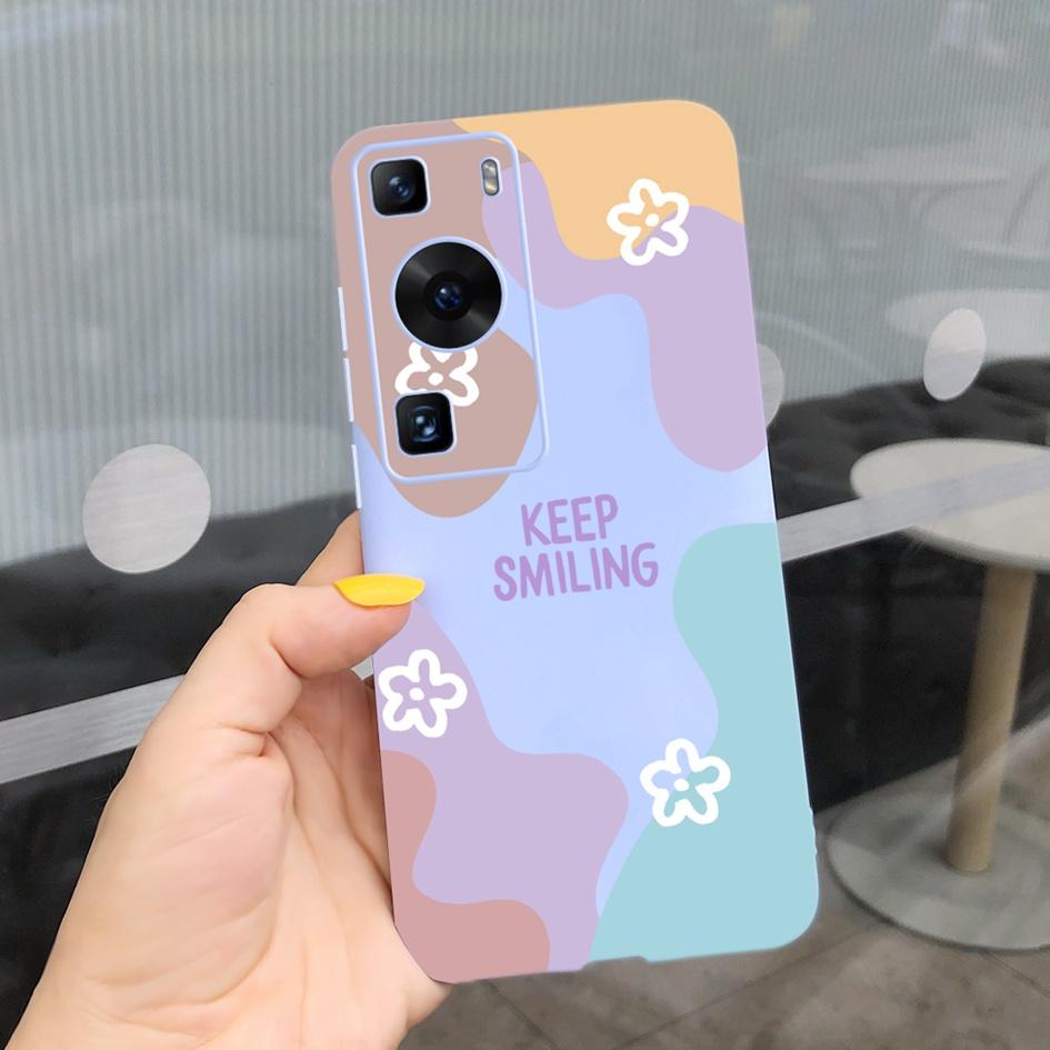 Чехол для Huawei P60 Pro 2023 Новые модные узоры Тонкая задняя крышка для Huawei P60 LNA-LX9 P 60 P60 Art Мягкий чехол для телефона Coque