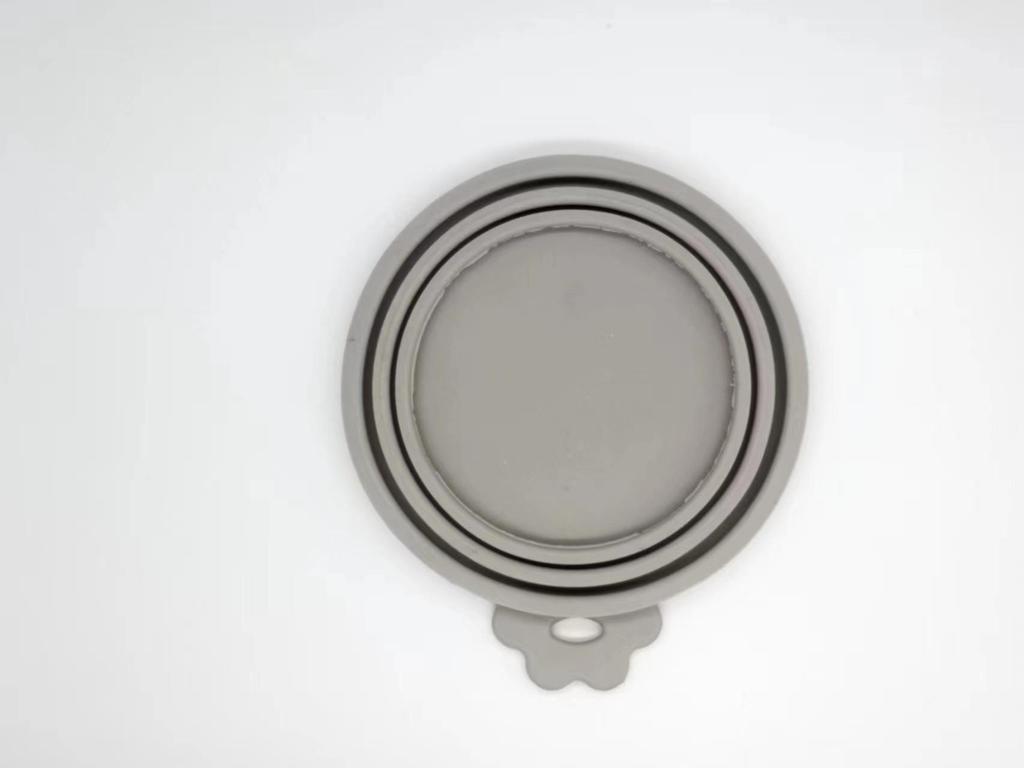 Доступная силиконовая крышка для консервной банки для домашних животных: Герметичный, Пищевой, Три-в-одном; Опция с пользовательским логотипом.