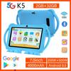 2024 New BDF 7 Inch Android 9.0 Kids Tablet Google Play 32GB ROM Silicone Protection Bluetooth 5G WiFi Tablets Children's Gifts
