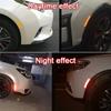 1/3/5Pcs 1M Car Reflective Tape Auto Safety Warning Sticker Reflector Protective Tape Strip Film for Trucks Auto Stickers