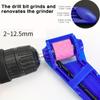 Портативный шлифовальный станок для сверл, набор бит, точилка, шлифовальный круг, электрический нож, спиральное сверло, мини-угловая шлифовальная машина, электроинструмент