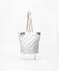 Jina In Ny 3-Way Use Elizabeth Mini Backpack [Silver Combo]
