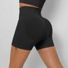 Seamless Yoga Shorts Booty Lifting Push Up Booty Amplify Shorts Women Gym High Waist Shorts Ribbed Workout Fitness Shorts