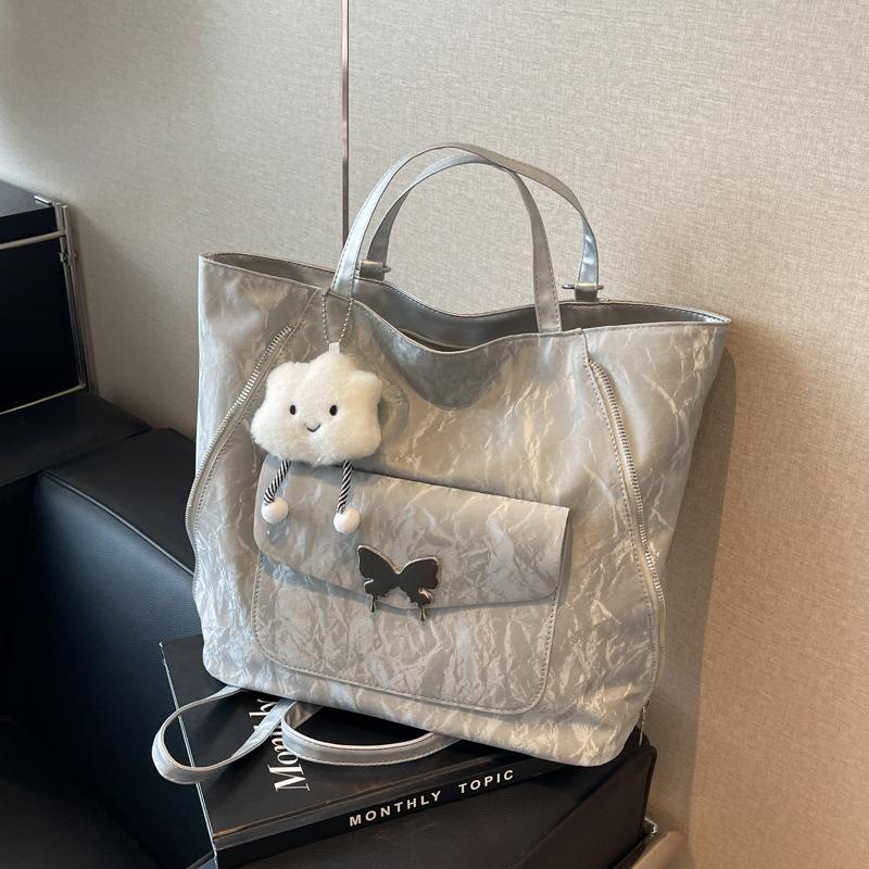 Рюкзак большой вместимости, женская повседневная модная сумка-тоут, многофункциональная сумка через плечо, трендовый дорожный рюкзак