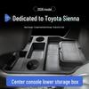 Силиконовый органайзер для хранения в центральной консоли Toyota Sienna/Grand Highlander для модификации интерьера