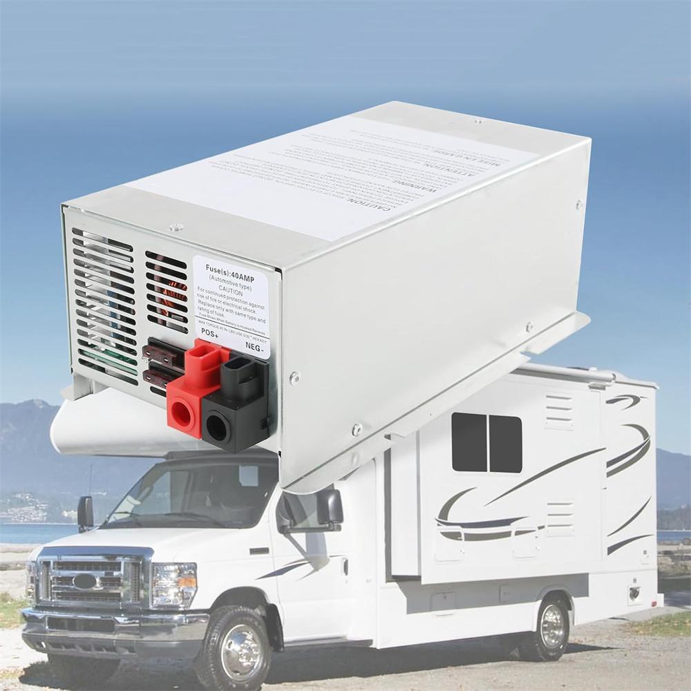 55 Amp Deck Power Converter WF-9855 WF-9855-AD-CB For Charger RV Trailer Camper