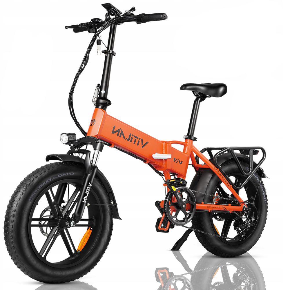 Foldable electric bicycle VITILAN V3 2.0, 750W motor, 48V 13Ah battery, top speed 45 km/h, cruising range 73km, 20*4.0 inch tires
