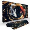 Elegant Double Koi Mouse Pad Large Computer Office Game Table Mats Rubber Antislip Xxl Mouse Mat Hdp Long Desk Pads Mauspad