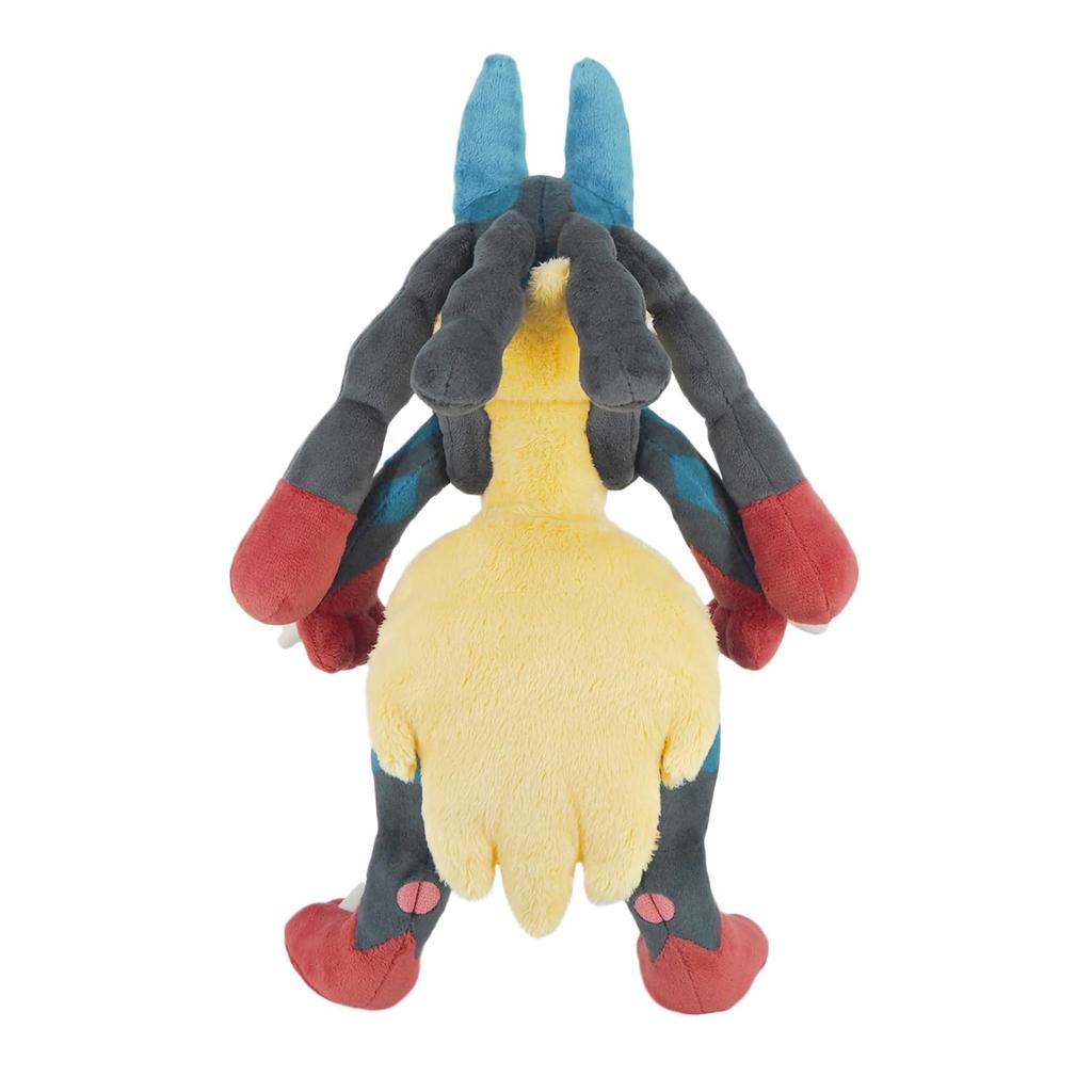 Sanei Boeki Pokemon КОЛЛЕКЦИЯ ВСЕХ ЗВЕЗД Мега Лукарио Ш20 x Г14 x Плюшевая игрушка PP303 (S) Высота 33,5 см