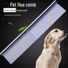 Steel Comb for Long-Haired Cats: Knot-Opening, Dense Tooth Design for Puppets & Dogs