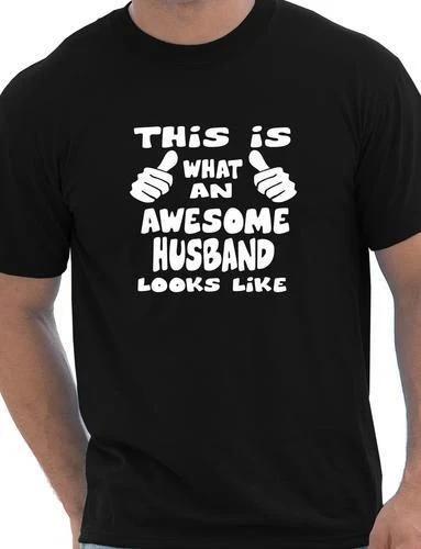 This Is What Awesome Husband Looks Like Funny Mens T Shirt Size S-XXL
