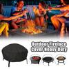 For Outdoor in Harsh Weather Cover High-density Waterproof Oxford Cloth Fire Pit Cover Dur-able Lightweight Easy to Pack Cover