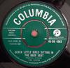7inch Record AVONS - Seven Little Girls Sitting In The B 45DB4363 Columbia 1959 UK Rock Used