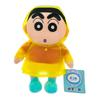 Removable Crayon Shinchan Raincoat Decoration Cartoon Plush Toy For Kids
