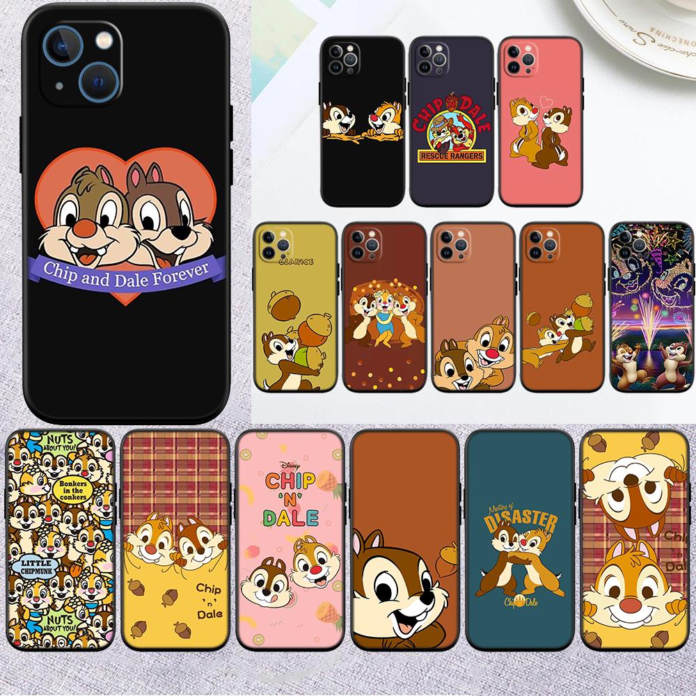 Новый Чехол-Крышка Премиум-Класса Chip N' Dale для iPhone 16 15 14 13 Pro Max Plus Mini