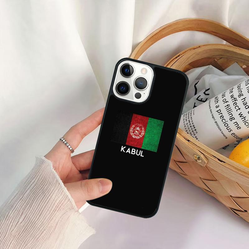 I Love Afghanistan flag Phone Case For iPhone 17 Air 16 15 14 11 12 13 Pro MAX Plus coque Cover Shell