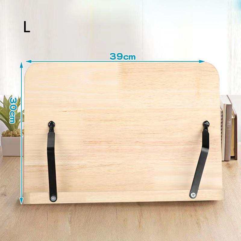 Portable Adjustable Book Holder Tray And Page Paper Clips-cookbook Reading Desk Sturdy Stand For Books Lightweight Bookstand