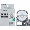 King Jim [Genuine] Tepra PRO Tape Cartridge High Quality Paper Label 18mm White Label/Black Letters Length 12m SP18K