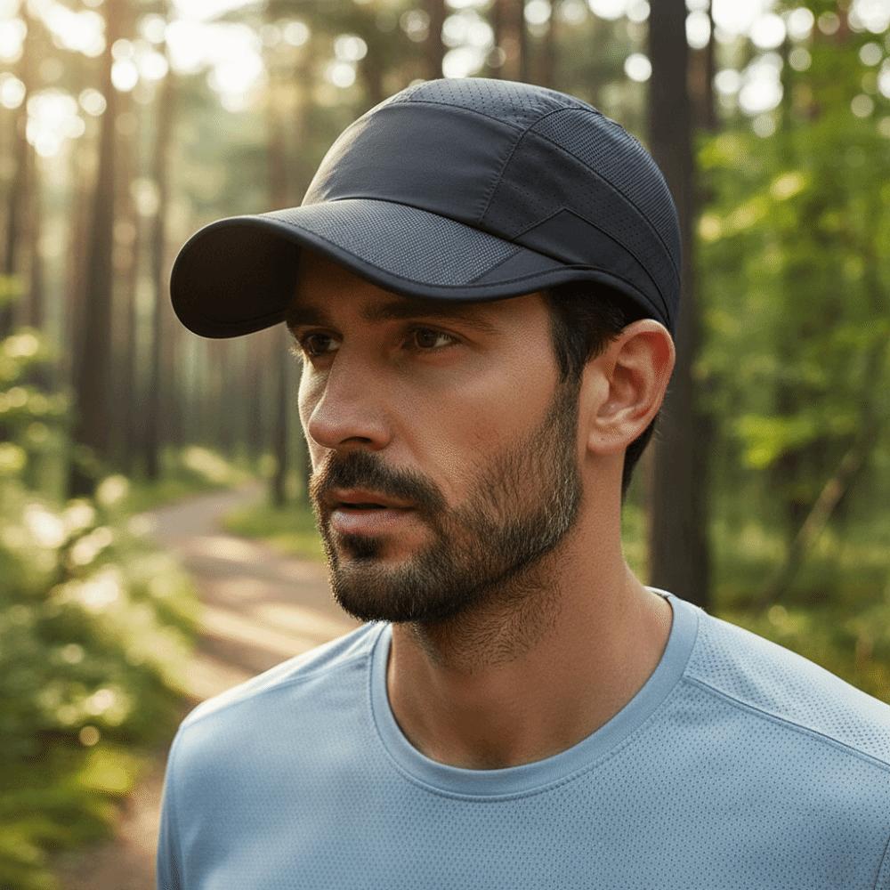 Lightweight Sports Hat Quick Drying Visor Cap New Design Baseball Cap