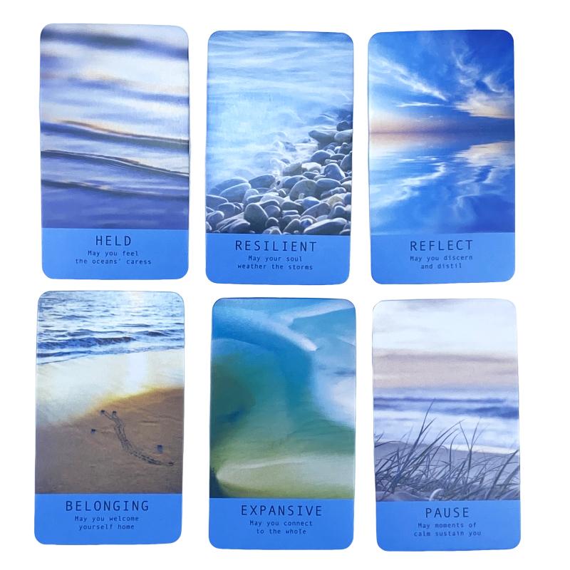 Sea Soul Journeys Oracle Card Tarot Prophecy Fate Divination Deck Family Party Board Game Beginners Cards Fortune Telling Game