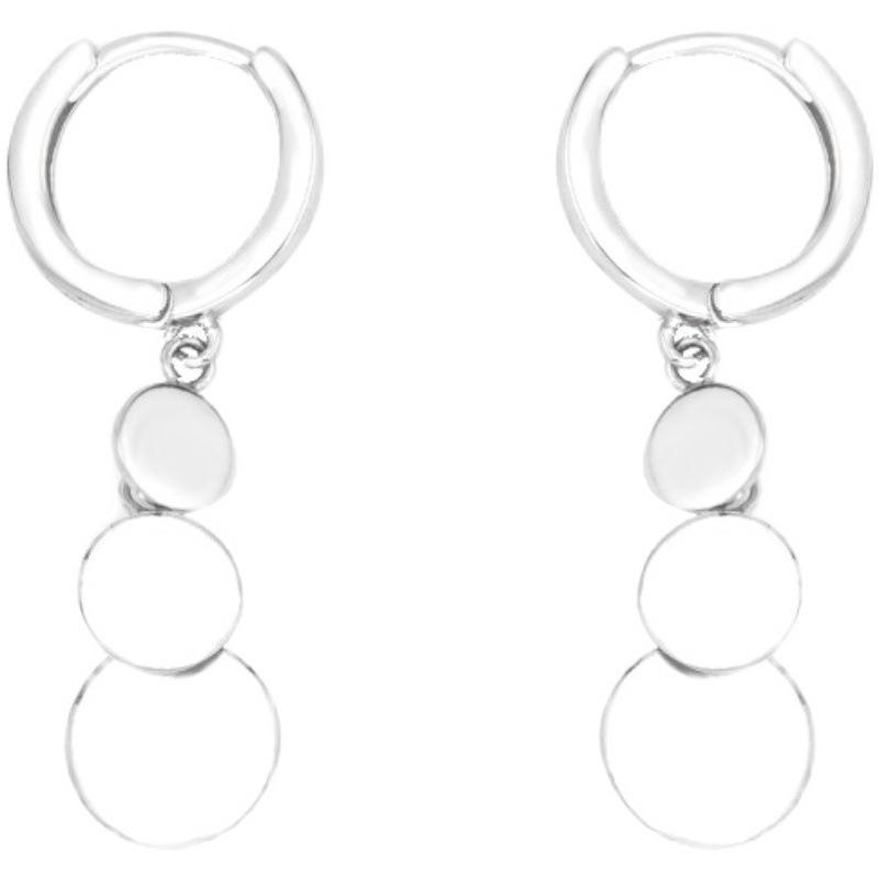 Элегантные серьги-кисточки из стерлингового серебра, женские зимние простые серьги с особым интересным дизайном, серьги Ins High Sense S92, набор из 500 серег