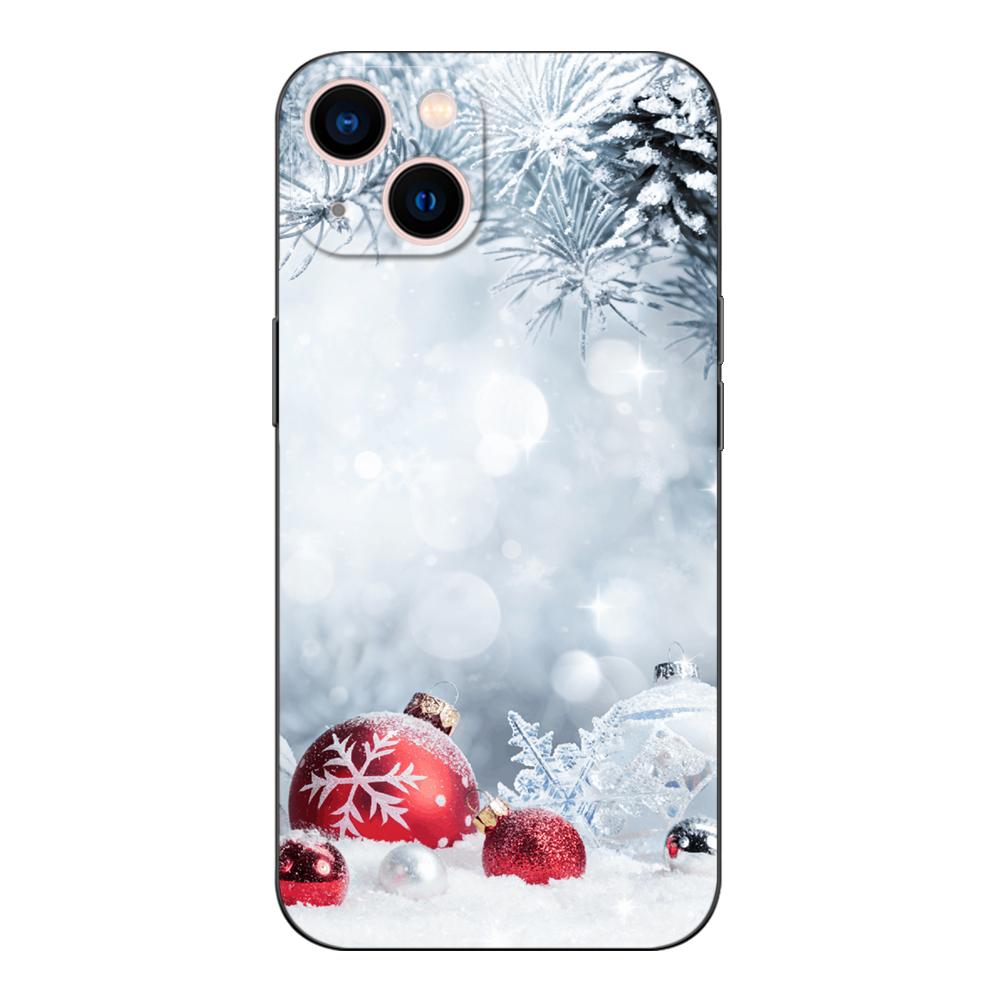 Черный чехол из ТПУ для Huawei Y9S Y6S Y8S Y5P Y7P Y8P y7 Y5 lite Prime 2018 Y6 2019 чехол зима девушка рождество