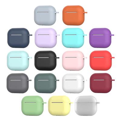 Противоударный мягкий силиконовый защитный чехол для Appe Airpods 3 (2021) Защитный чехол для наушников для Airpods (2021)