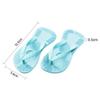 New Silicone Puppy Teething Toy Dental Health Anti-slip Texture Dog Chewing Toy Pink Blue Slippers Shaped Toy Boredom Relief