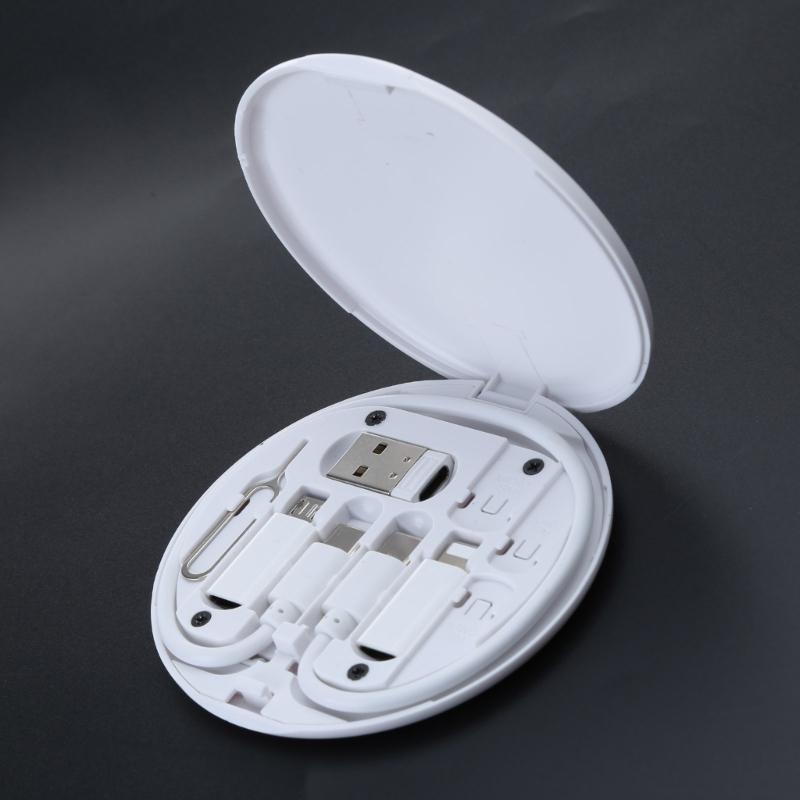 5 in 1 Multifunctional Phone Charge Cable Kit For 12 Pro Max XR USB Cable Type C Adapter 60W Charge Cable Portable