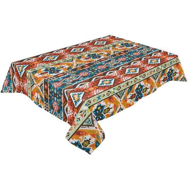 Ретро племенная графика водонепроницаемая скатерть свадебный декор стола дорожка для стола кухонный обеденный стол крышка