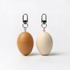 Creative Simulation Food Boiled Egg Keychain Delicious Pendant Backpack Hanging Decoration Accessories Personality Pendant Gifts