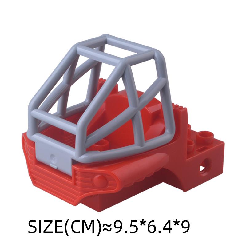 Big Particle Building Blocks Technology Engineering Machinery Assembly Accessories Compatible Brick Science Educational Toys 1pc