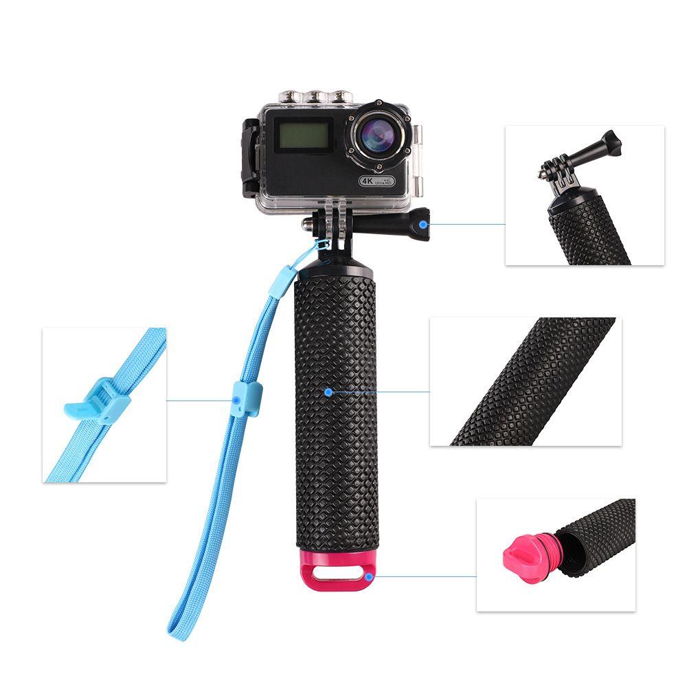 Action Camera Rod Pole Strap Hand Grip Float Stick Buoyancy