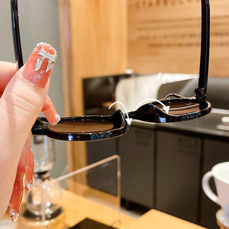Fashion Cute Cat Ears Kids Sunglasses UV-Proof Sun Glasses Children Eyeglasses Lovely Protection Glasses Vintage Sunglasses