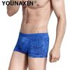 Мужское нижнее белье европейского размера, трусы-боксеры большого размера, модальные трусы, нижнее белье с принтом, нижние шорты, панталоны, SML XL 2XL 3XL