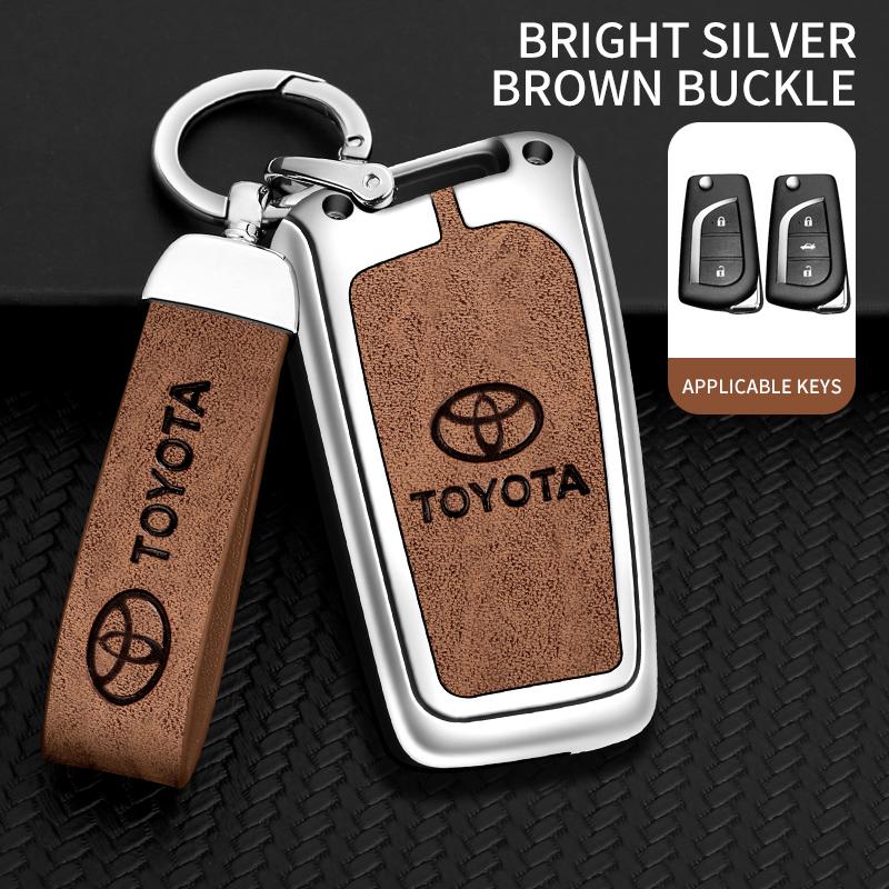 Чехол-брелок для автомобильного ключа-пульта для Toyota Auris Corolla Avensis Verso Yaris Aygo Scion TC IM Camry RAV4 Forturner Hilux