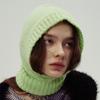 20% шерстяная вязаная шапка зимняя теплая унисекс шапка с капюшоном воротник шарф шапка для мужчин и женщин лыжная шапка холодная шапка балаклава кепка