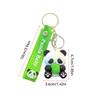 Cute Pandas Car Key Chain Pendant Cartoon Pendant Keychain Delicate Simple Key Chain for Girls Couple Bag Gifts