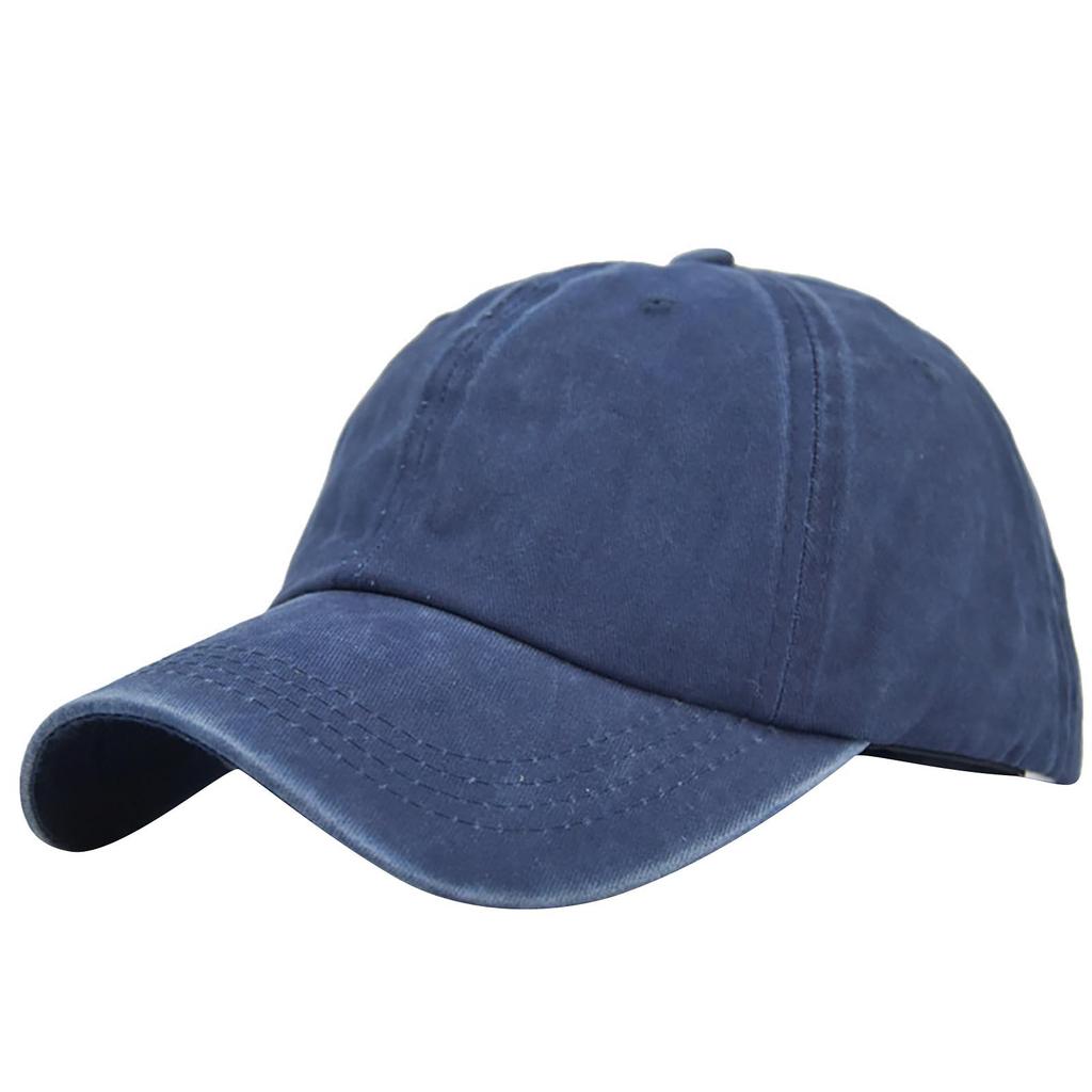 Бейсбольная кепка, вымытый старый солнцезащитный козырек, однотонная легкая пластина, язычок, кепка для родителей и детей