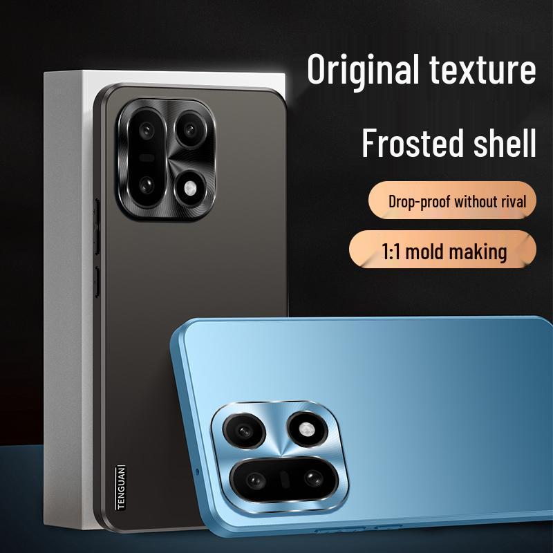 Матовый противоударный бизнес-чехол OnePlus 15 - Минималистичный, Ультратонкий, Полное покрытие