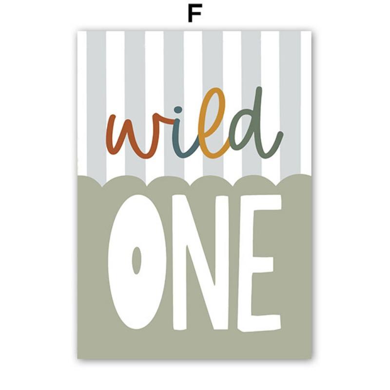 Мультфильм динозавр индивидуальный детский имя настенное искусство холст картина скандинавский динозавр плакаты и принты настенные картины дети декор детской комнаты