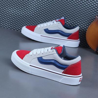 Обновите новую шотландскую ретро-повседневную обувь для мужчин и женщин дышащей парусиновой обувью на мягкой подошве для студентов.