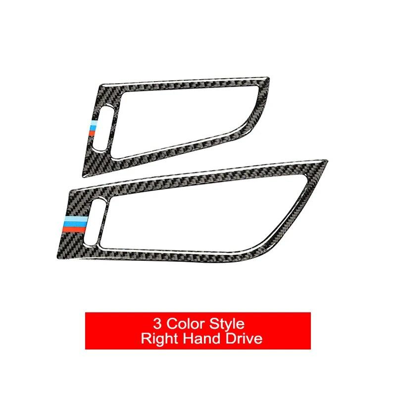 2 шт. Накладки на рамки воздуховодов переднего кондиционера из углеродного волокна для BMW Z4 E89 2009-15, автоаксессуары