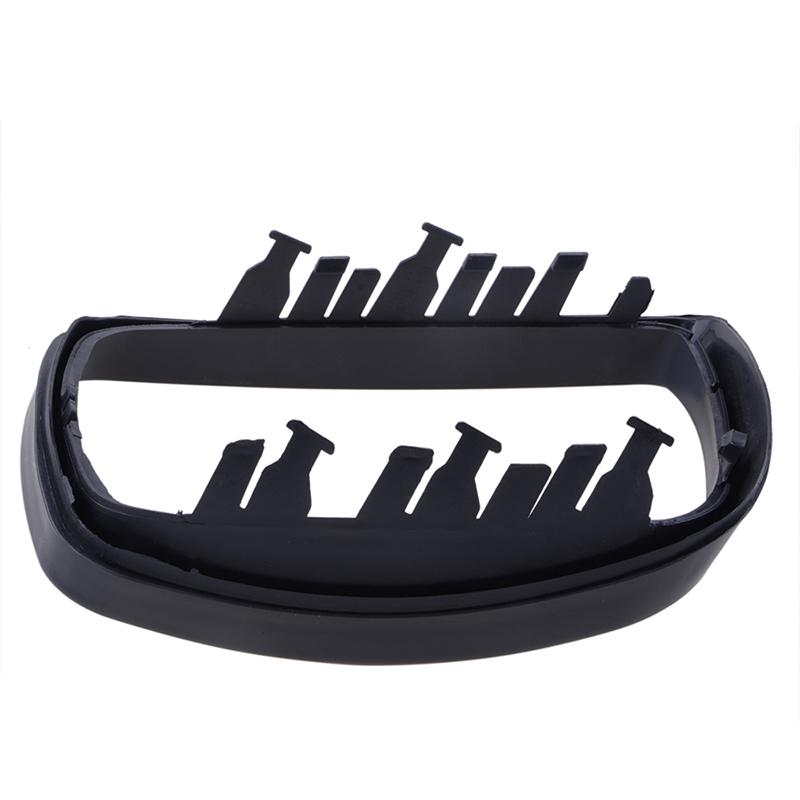 Черная рамка зеркала заднего вида, накладное кольцо бокового зеркала заднего вида для BMW E53 X5 1999-2006 годов, автомобильные аксессуары