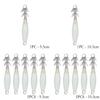 1/5PCS Simulation Jigs Angling Fishing Tackle Octopus Bait Wood Shrimp Lures Squid Hook