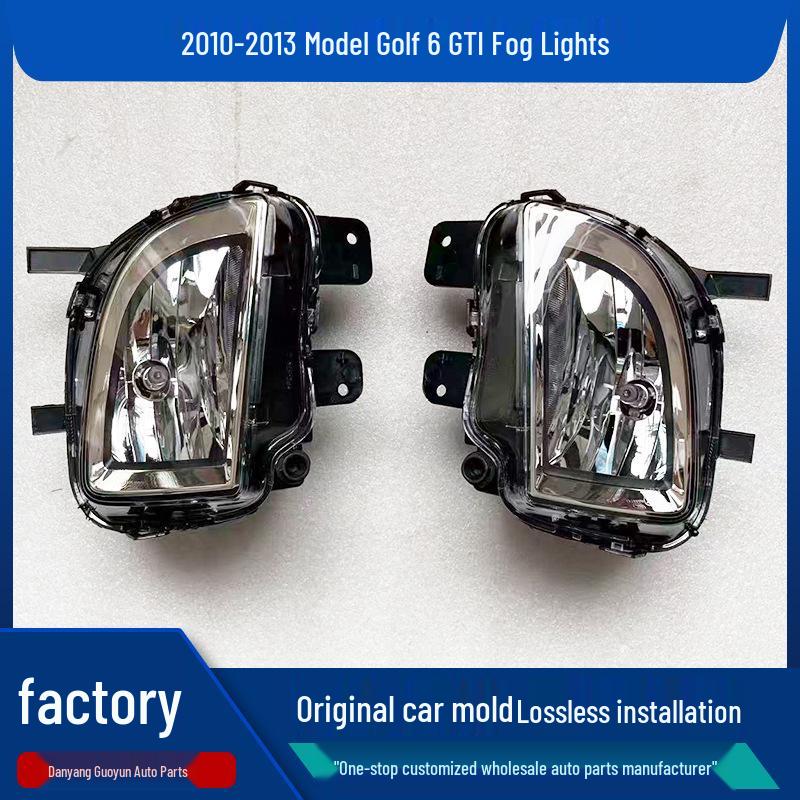 2010-2014 Golf 6 GTI и Jetta Передний бампер Сборка противотуманной фары