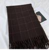 Cozy British Plaid Scarf with Tassels - Soft, Thick & Warm | Fashion Accessory for Fall/Winter