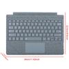Портативная беспроводная клавиатура, совместимая с Bluetooth, клавиатура-обложка Type Cover, клавиатура с тачпадом для Microsoft Surface Pro 3/4/5/6/7/7 Plus