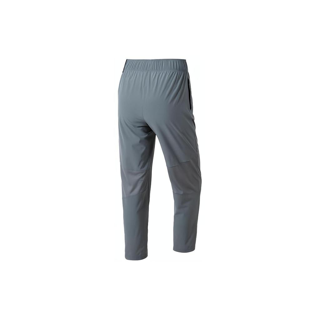 Nike Женские беговые брюки Dri-FIT Fast с завышенной талией, укороченные, зауженные, дымчато-серые FB7030-084